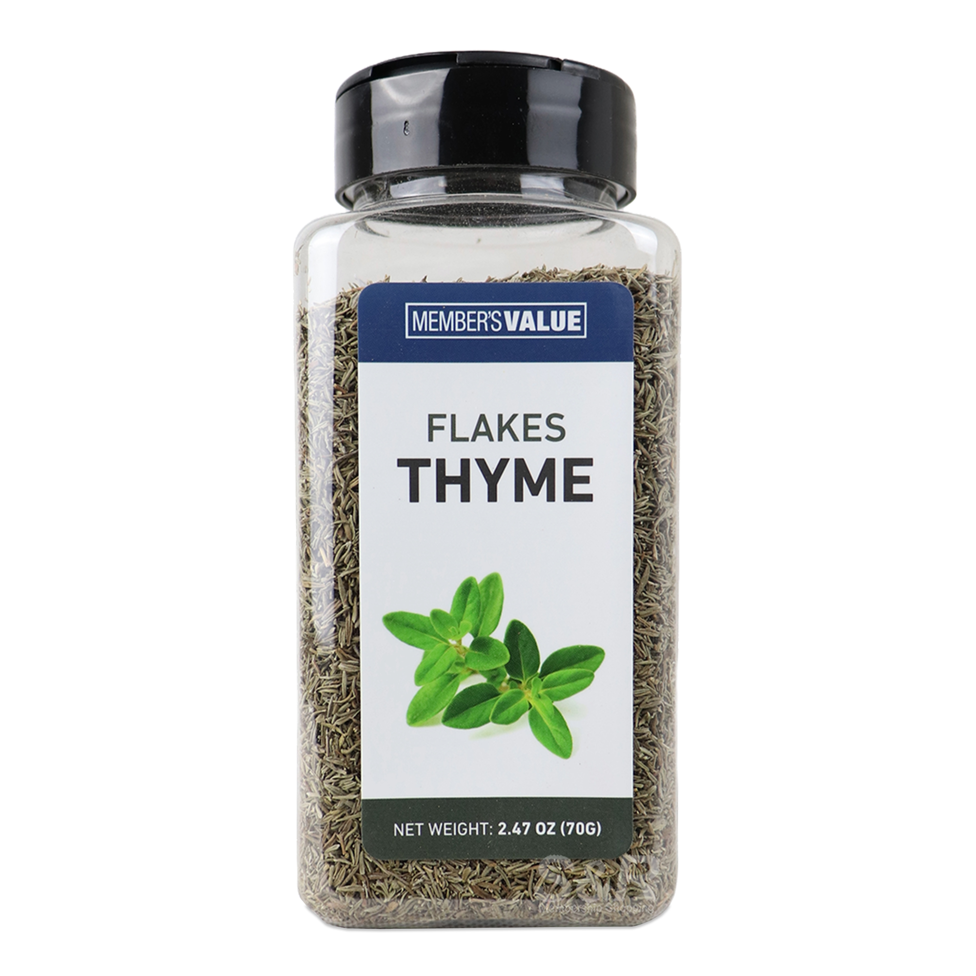 Member's Value Thyme Flakes 70g Member's Value Thyme Flakes 70g